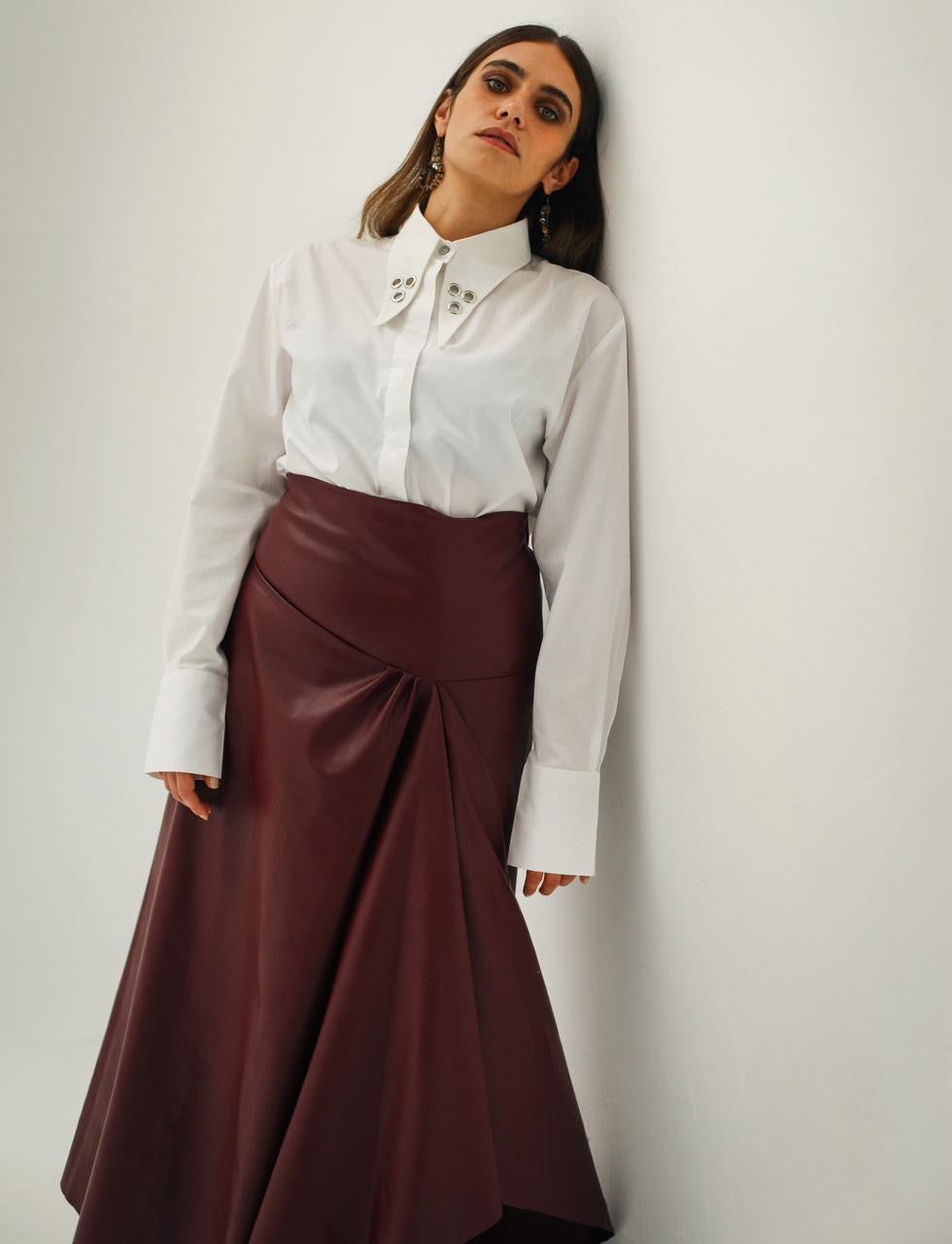 Leather skirt
