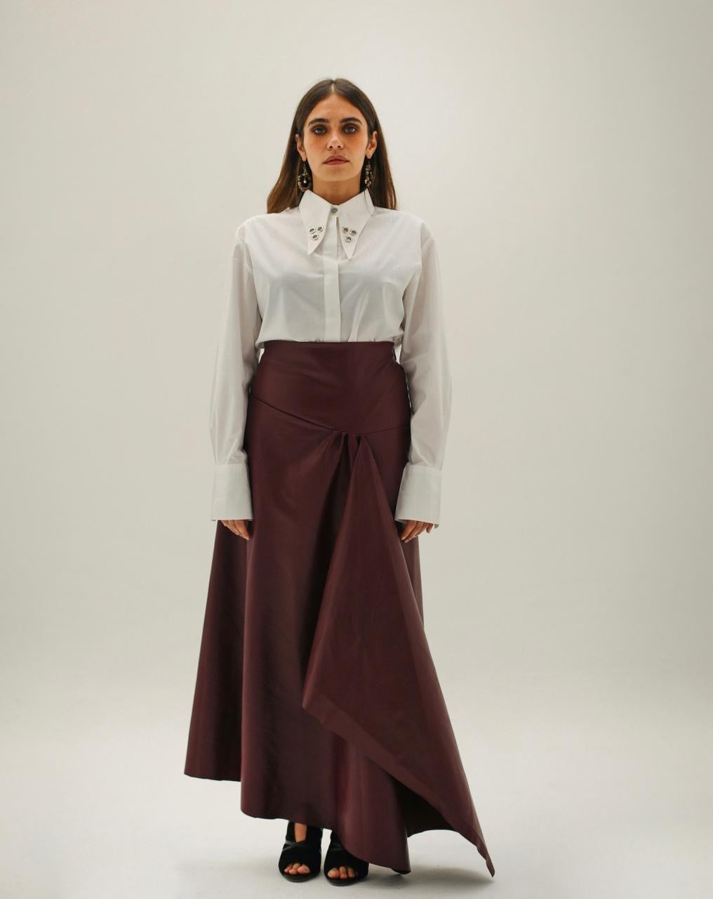 Leather skirt