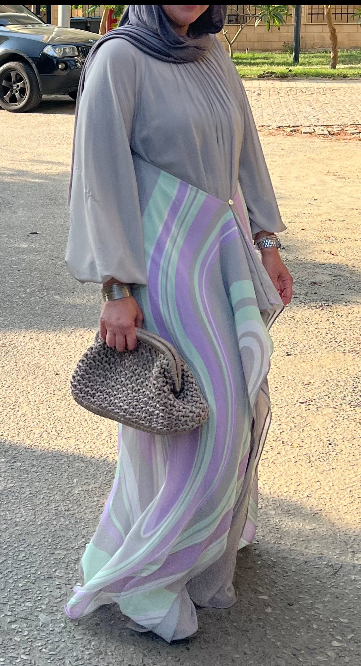 Multiway chiffon dress