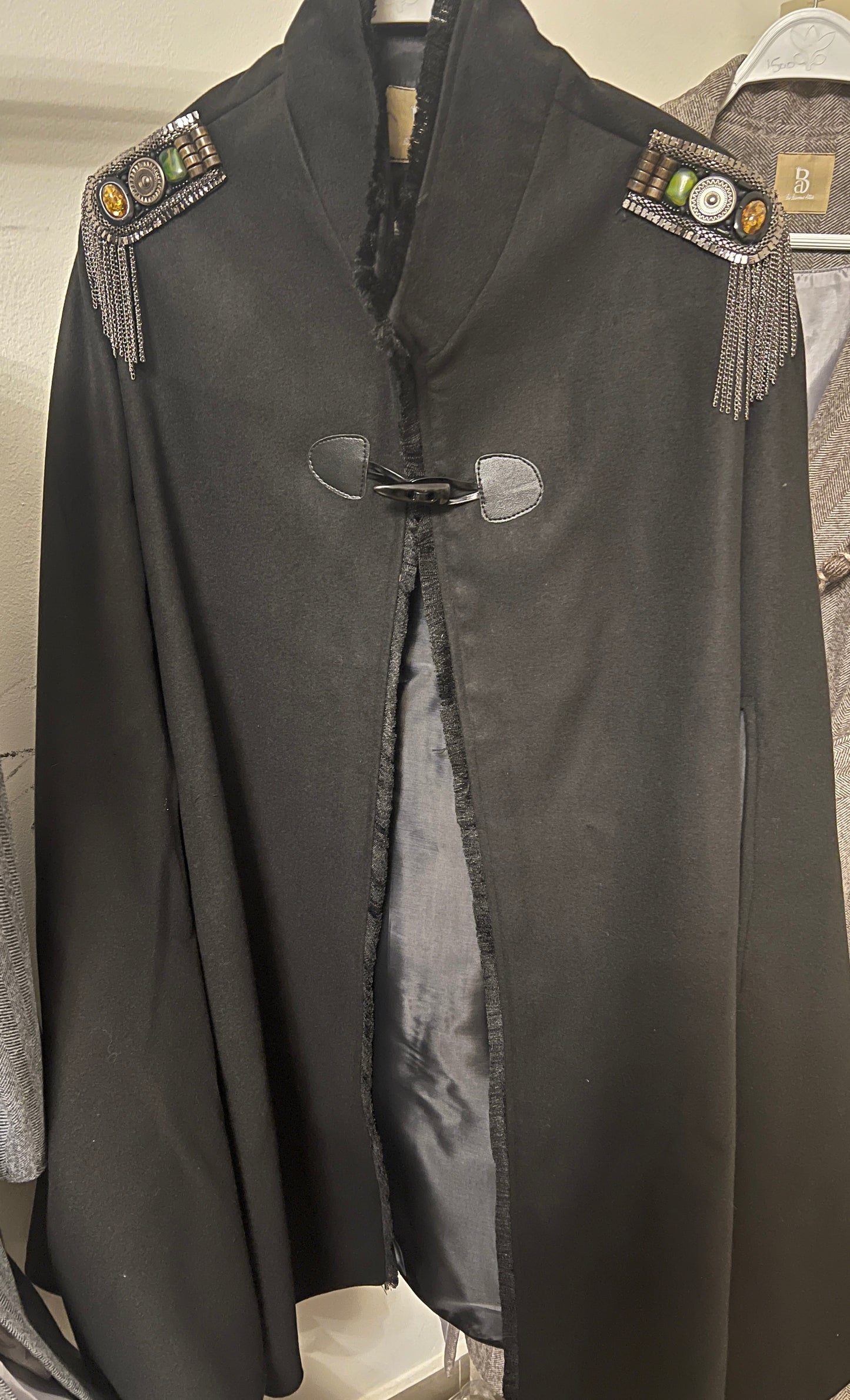 Wool cape