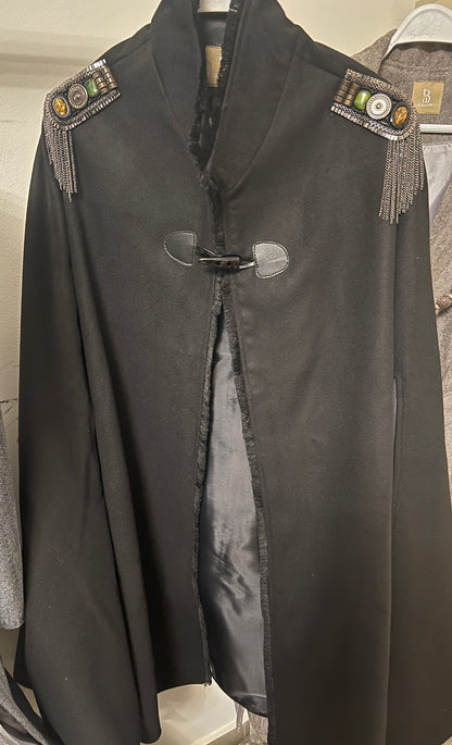 Wool cape