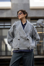 Checkered Tweed jacket