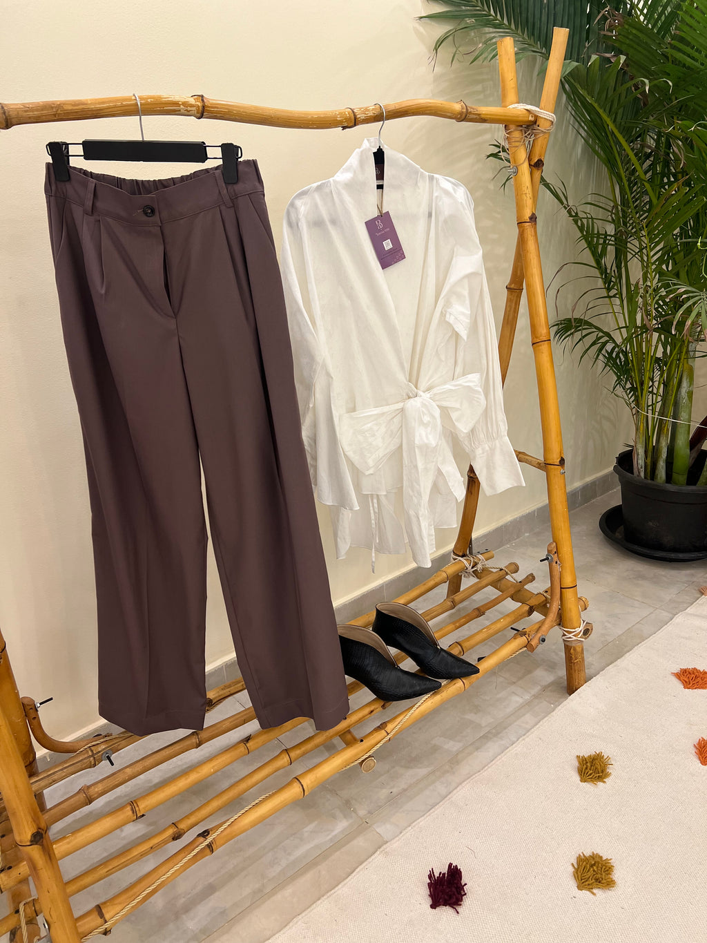 Classic Suit Wide Pants