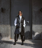 Suede x Leather Edgy Vest