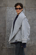 Checkered Tweed jacket