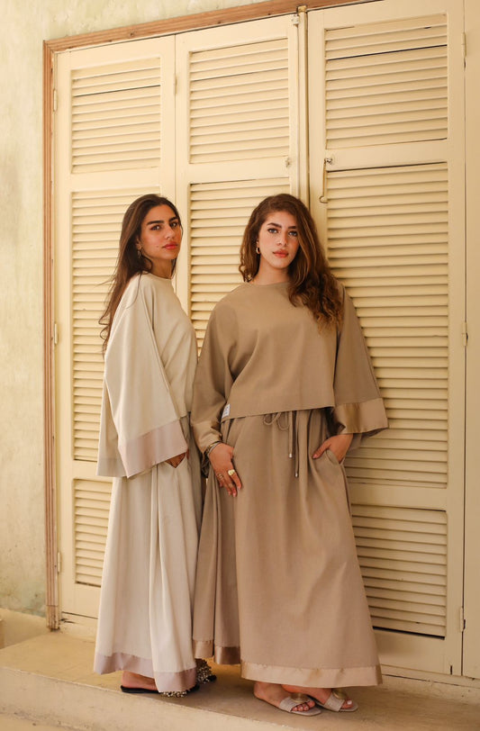 Naya linen skirt set