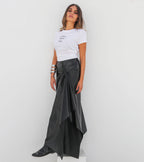 Leather skirt