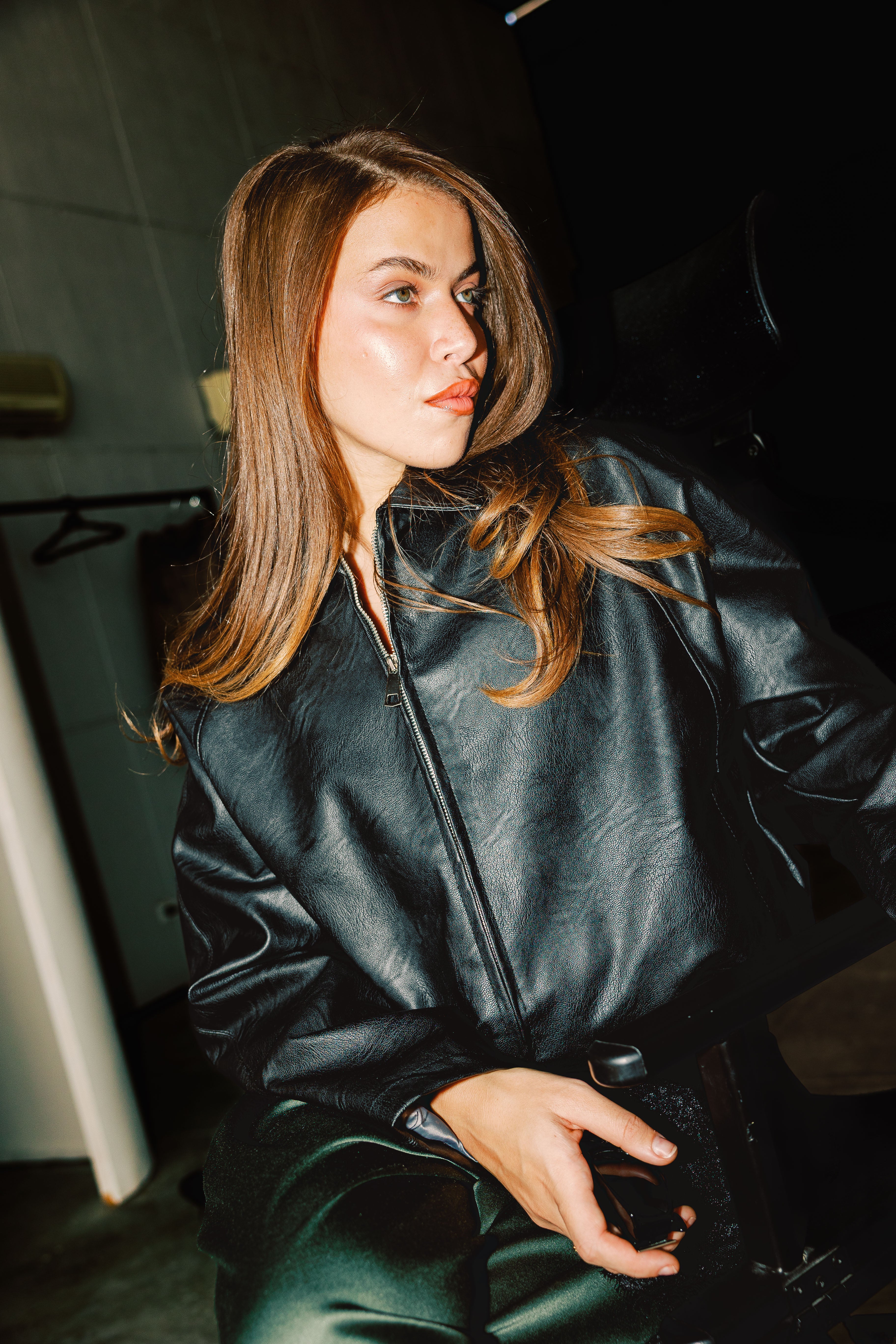 Terra leather jacket