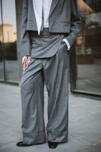 Classic Suit Wide Pants