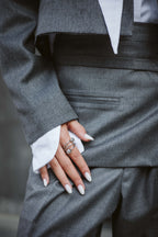 Classic Suit Wide Pants