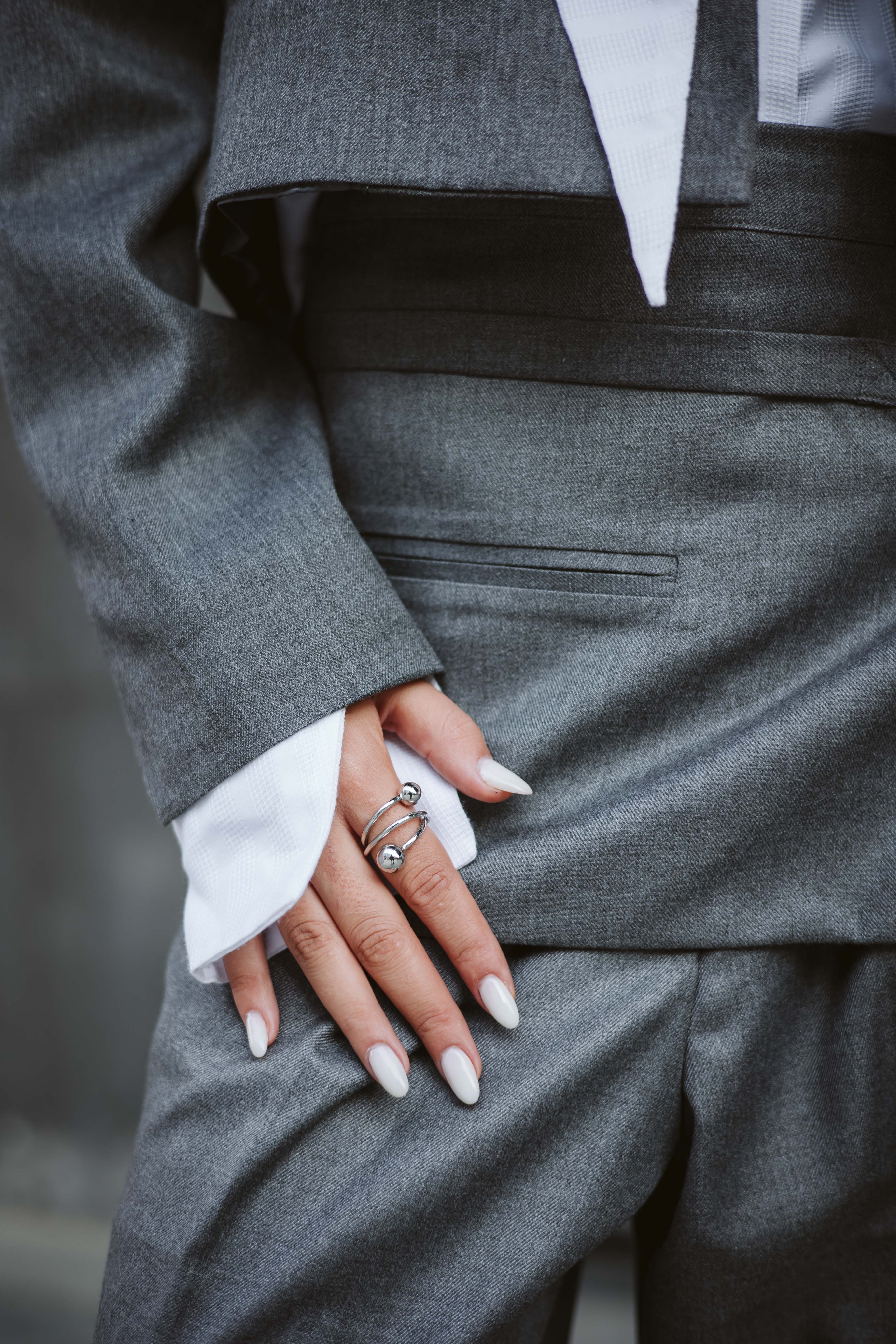 Classic Suit Wide Pants