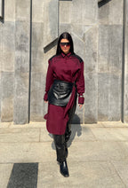 Shirt Dress With Slits