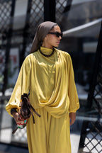 Azura satin set (yellow )