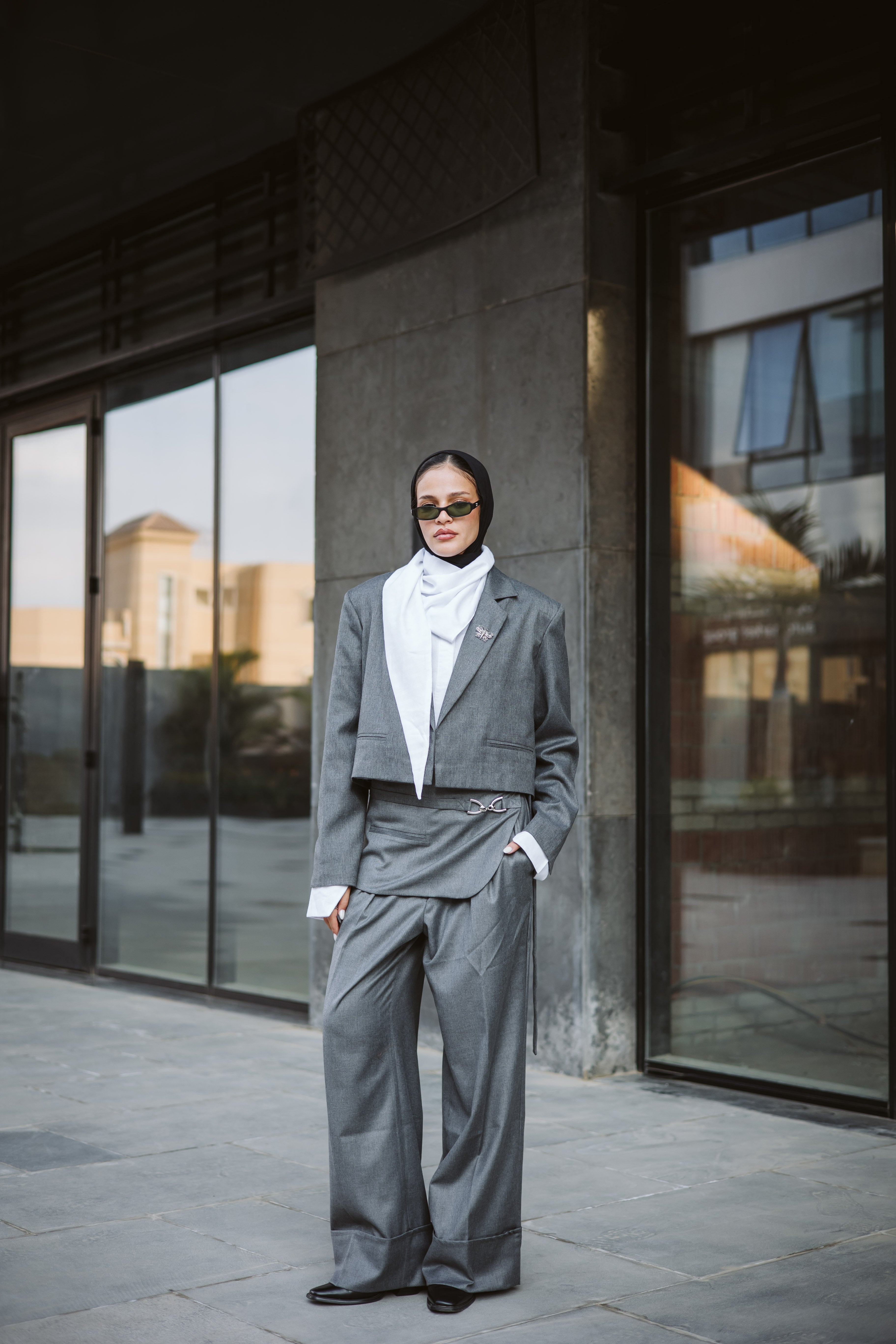 Classic Suit Wide Pants