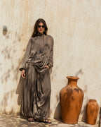 Azura satin set (Brown)