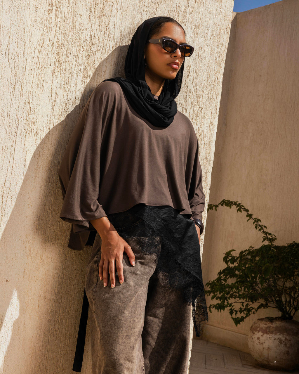Cape shirt