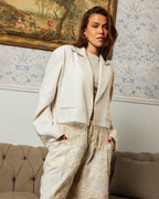 Flora Embroidered Linen Pants