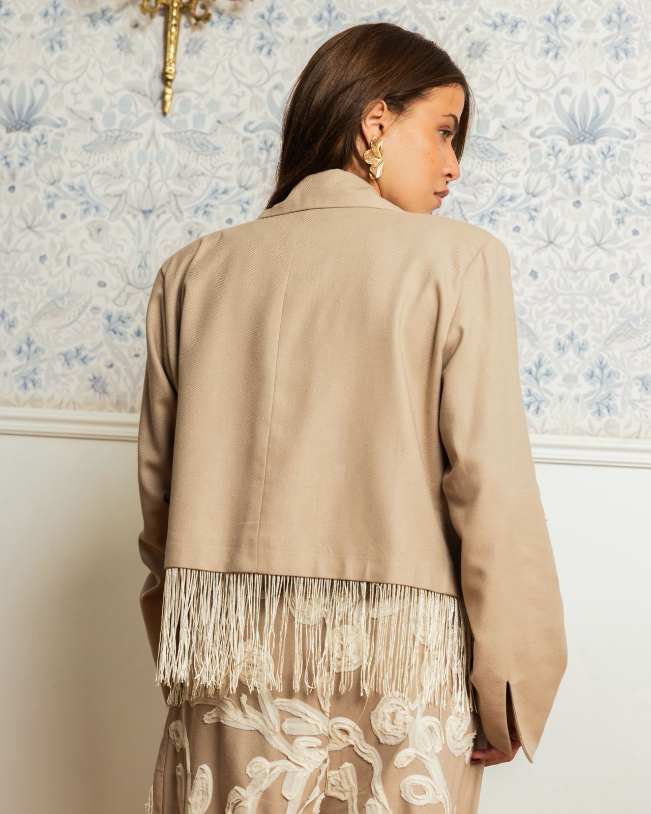 Flora Suit (Camel)