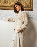 Camellia top (Off White)