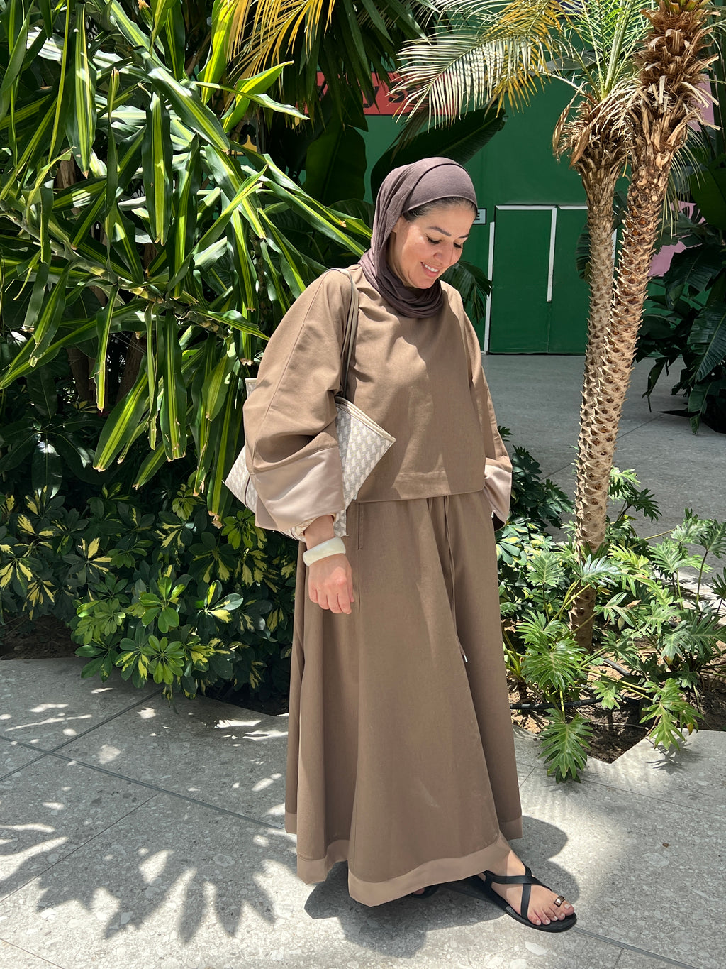 Naya Linen Skirt Set