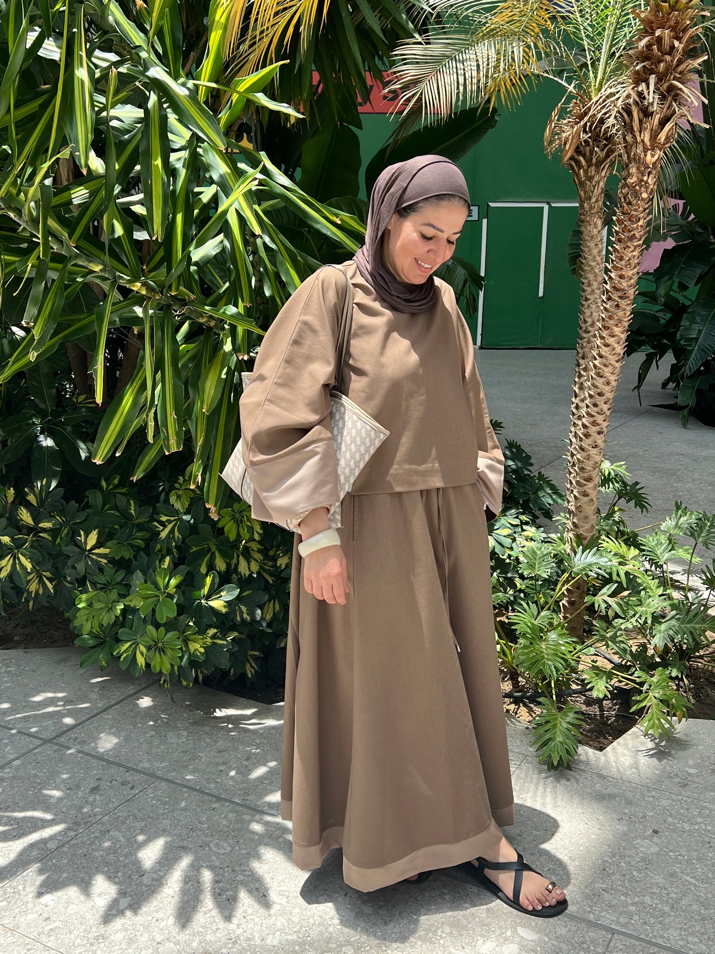 Naya linen skirt set