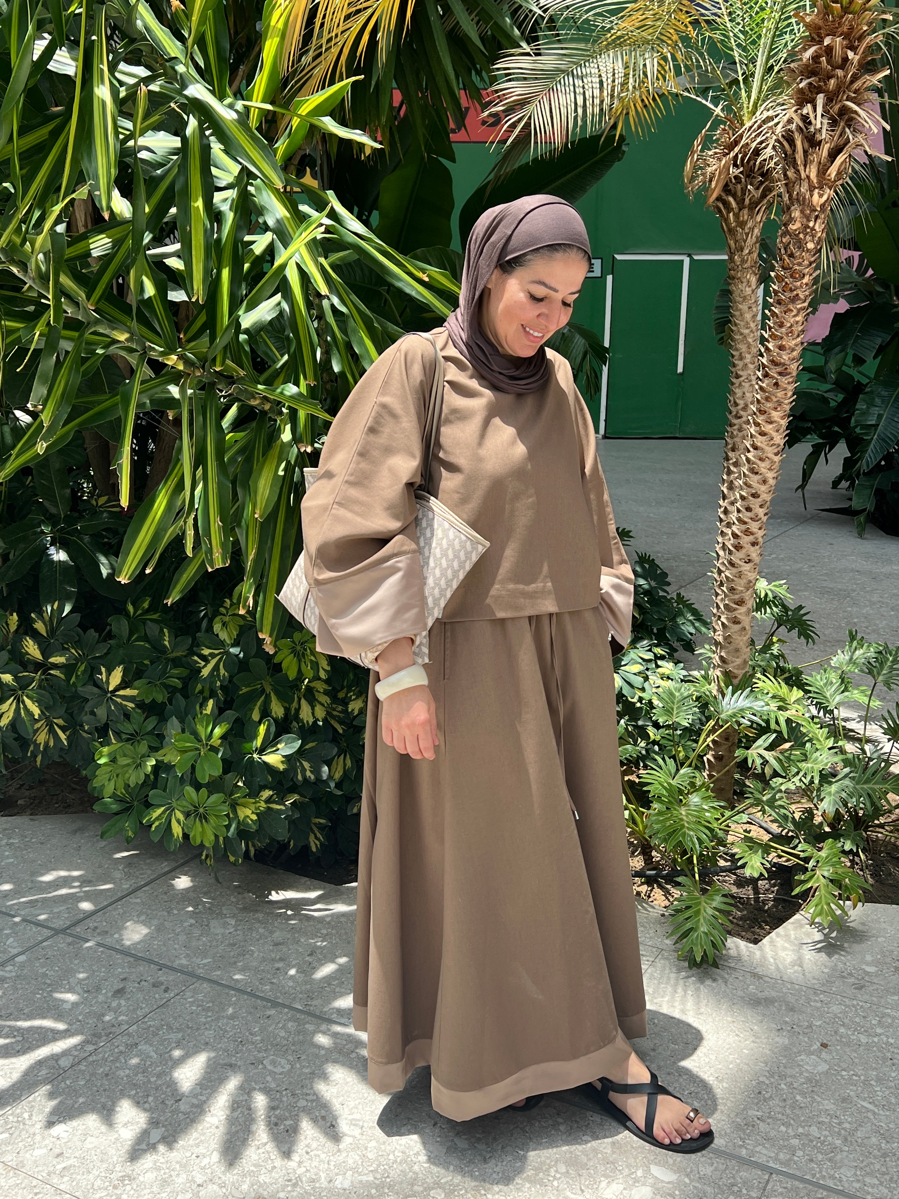 Naya Linen Skirt Set